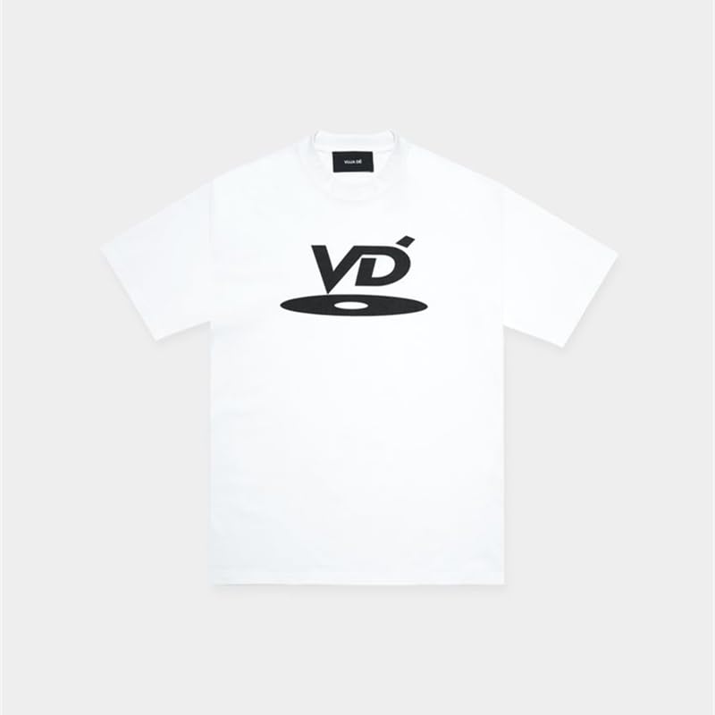 Black White VUJADE VD LOGO T-shirt 1:1 Oversized Top Tees T shirts
